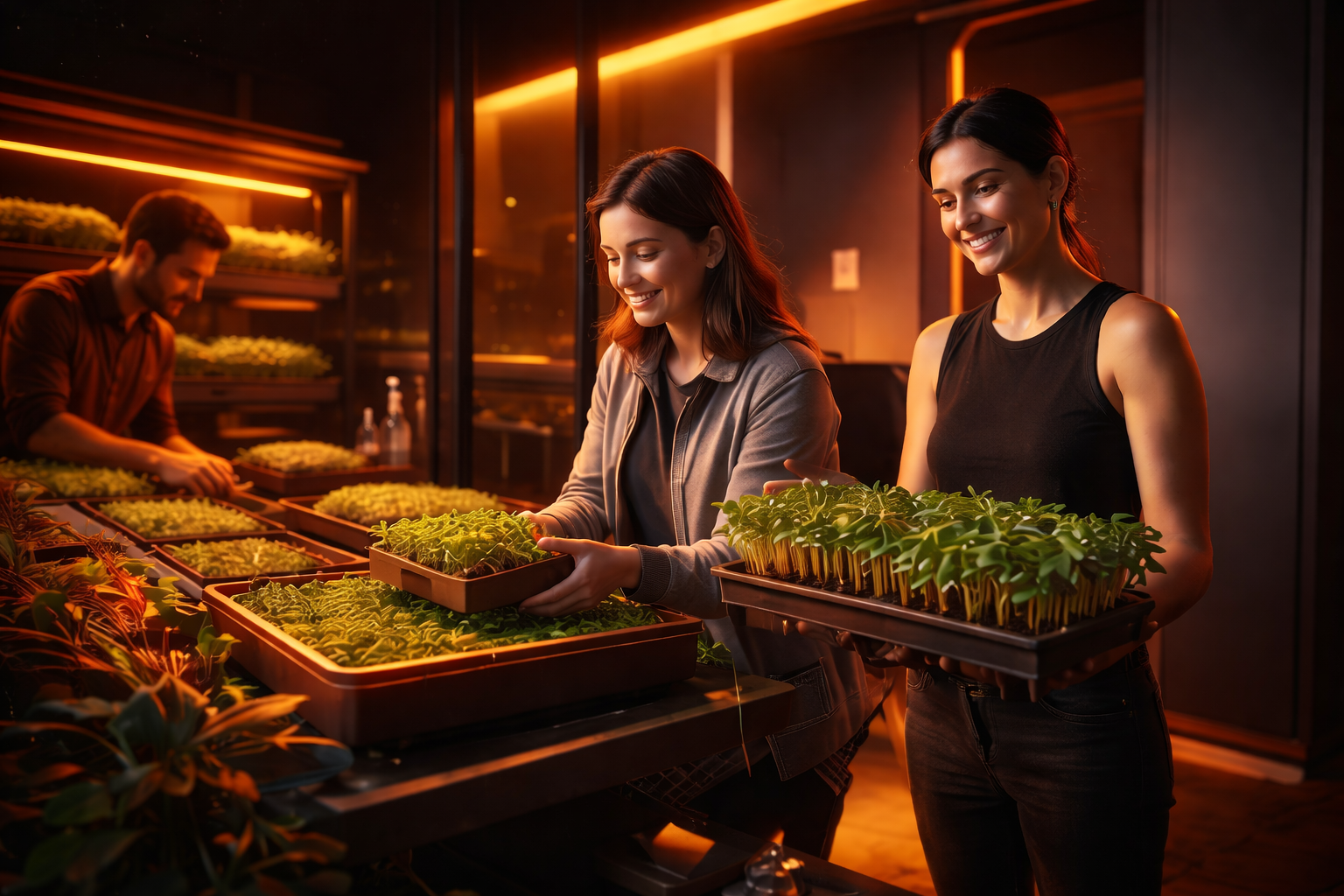 Microgreens Farming